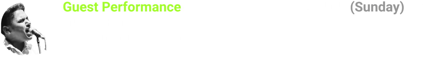 Guest Performance - Arham Khan